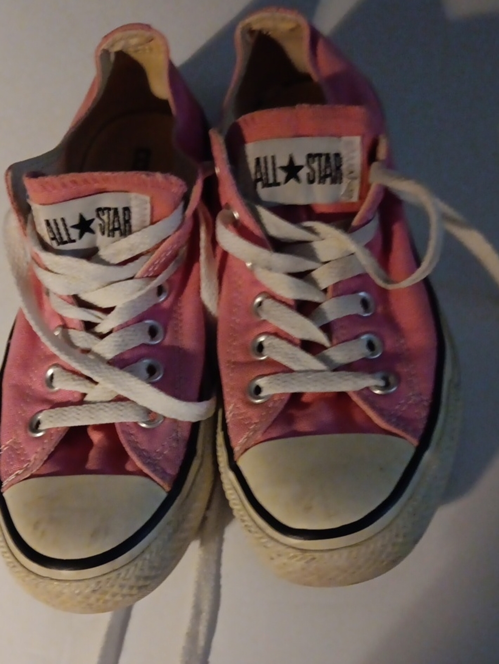 Converse Pink Low Top Sneakers